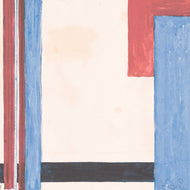 BLUE PLANE IN THE RED