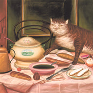 STILL LIFE WITH GREEN SOUP