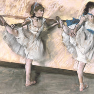 DANCERS AT THE BARRE