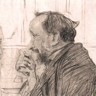 PORTRAIT AT A CAFE TABLE