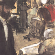 PAULINE AND VIRGINIE CONVERSING WITH ADMIRERS