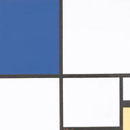 COMPOSITION WITH BLUE AND YELLOW