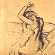 APRÈS LE BAIN, FEMME S’ESSUYANT