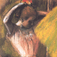 DANCER ARRANGING HER HAIR