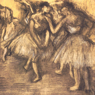 FIVE DANCERS ON STAGE