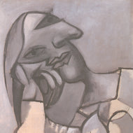 BUSTE DE FEMME ACCOUDÉE