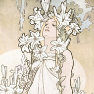 ŽENA, KVĚTINOVÝ MOTIV