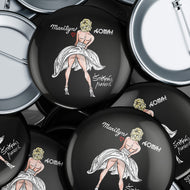 Placka ODVRÁCENÁ TVÁŘ MARILYN MONROE