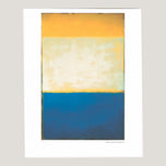 No. 6 (YELLOW, WHITE, BLUE OVER YELLOW ON GRAY)
