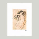 TWO WOMEN EMBRACING