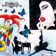 ARLEQUIN ET COLOMBÍNE