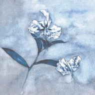 STALK WITH TWO JAPANESE LILIES