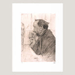 PORTRAIT AT A CAFE TABLE