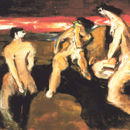 BATHERS OR BEACH SCENE