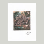 OCELOT WITH SKULL