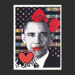 OBAMA & KEITH HARING