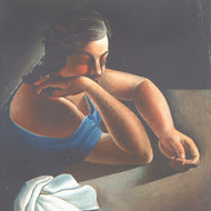 FIGURE AT A TABLE (Portrait of My Sister)