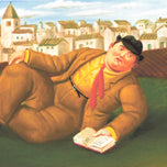 MAN WITH BOOK
