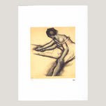 DANSEUSE ASSISE DE PROFIL
