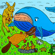 BOJ PTAKOPYSKA S VELRYBOU