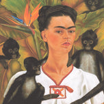 SELF PORTRAIT WITH MONKEYS