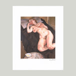 NAKED GIRL WITH EGG