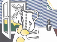 AFTER. STILL LIFE WITH WINDMILL