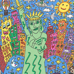 THE BIG APPLE IS BIG ON LIBERTY
