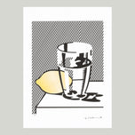 STILL LIFE WITH LEMON AND GLASS