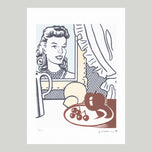 STILL LIFE WITH PORTRAIT