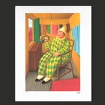 CLOWN IN HIS TRAILER