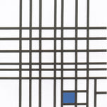 COMPOSITION NO. 12 WITH BLUE