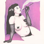 BURLESLKA S CIGARETOU