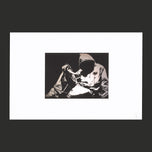 HOODED MAN WITH KNIFE