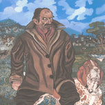 SELF-PORTRAIT WITH DOG