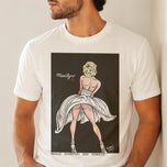Tričko ODVRÁCENÁ TVÁŘ MARILYN MONROE