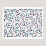 DANCING DUCK IN THE FLOWERS